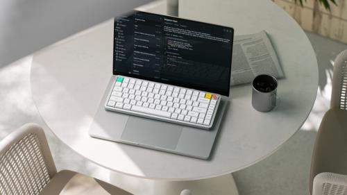 品牌NuPhy亮相美国 CES开元棋牌app中国新时代键盘(图2)